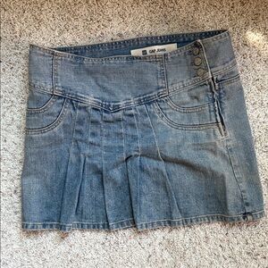 Vintage 2005 GAP Classic Blue Denim Mini Skirt